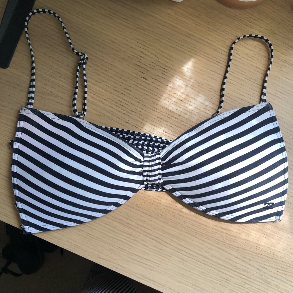 Striped Bikini Top